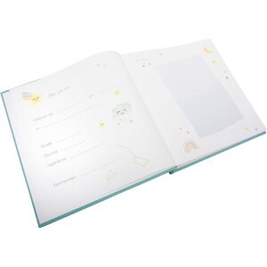 Album bébé Goldbuch Cozy Nest Aqua 30x31 cm