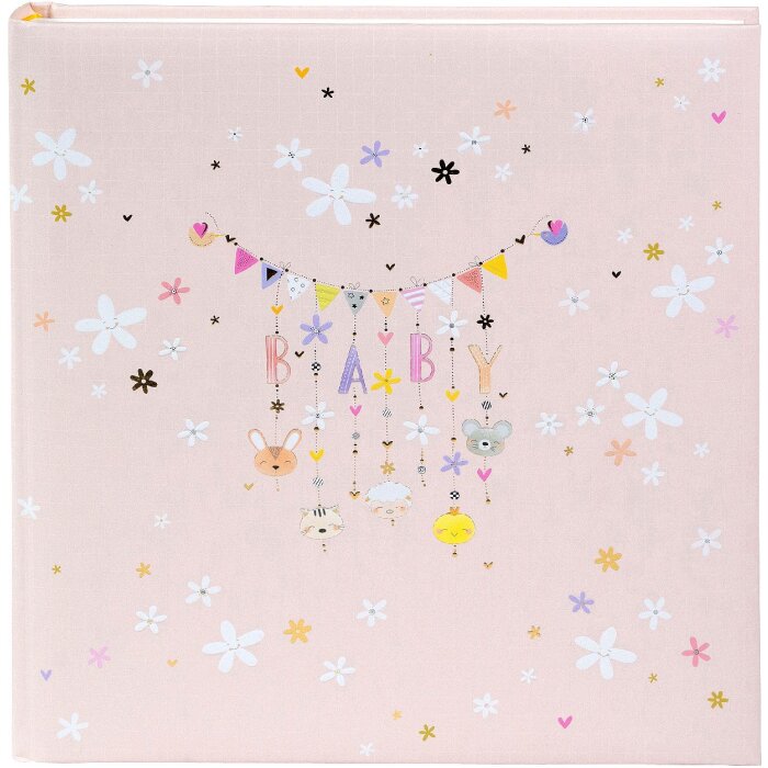 Album bébé Goldbuch Lullaby Line Girl 30x31 cm