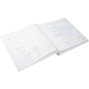 Album bébé Goldbuch Little Splash 30x31 cm, avec pergamin et préface personnalisable