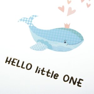 Album bébé Goldbuch Little Splash 30x31 cm, avec pergamin et préface personnalisable