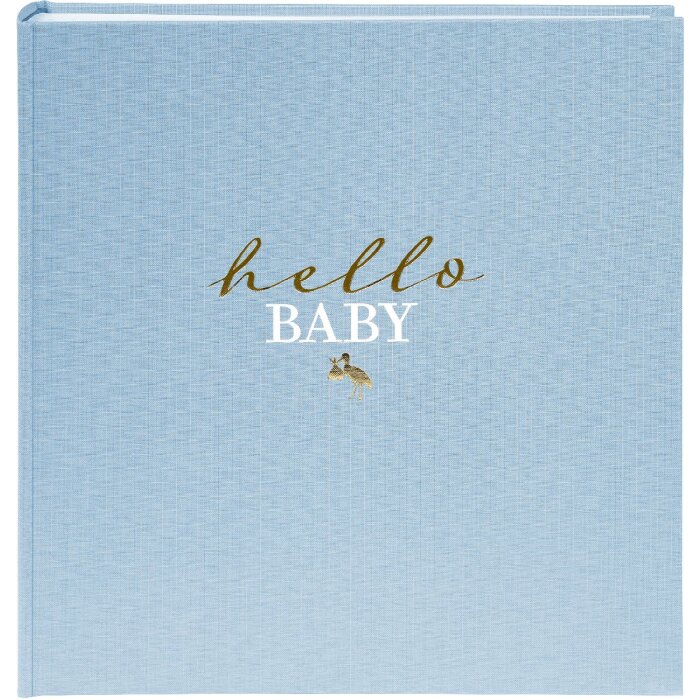 Album bébé Goldbuch hello.baby himmelblau 30x31 cm