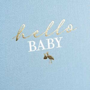 Album bébé Goldbuch hello.baby himmelblau 30x31 cm