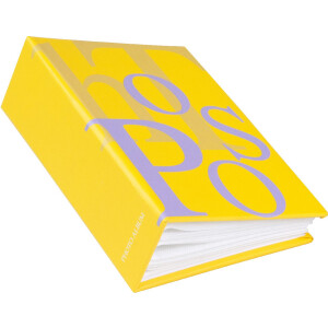 Album photo Goldbuch "PHOTOS" – 100 photos 10x15 cm, design typographique rigide