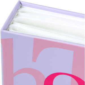 Album photo Goldbuch "PHOTOS" – 100 photos 10x15 cm, design typographique rigide