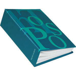 Album photo Goldbuch "PHOTOS" – 100 photos 10x15 cm, design typographique rigide