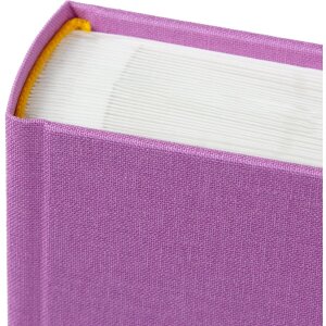 Album photo Goldbuch Bella Vista Lavande 25x25 cm lin et pergament