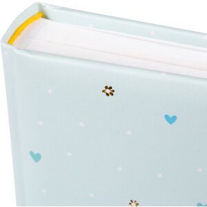 Album photo Goldbuch Loving Birds Boy 30x31 cm, relief doré et pages pergamin