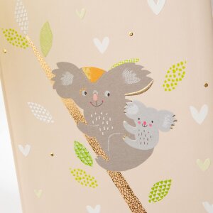 Album photo Goldbuch Koala 30x31 cm, 60 pages, relief doré, feuilles de pergamin