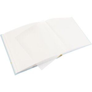 Album photo Goldbuch Blue Elephant 30x31 cm, préface dorée, pages pergamin