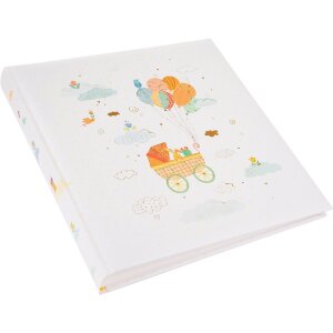 Album photo Heavenly Goldbuch – 60 pages, relief doré, feuilles de pergamin