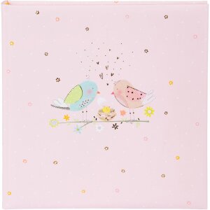 Album photo Goldbuch Loving Birds Girl 30x31 cm rose...