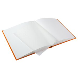 Album photo Goldbuch Bella Vista Sun Orange 30x31 cm toile avec protection pergamin