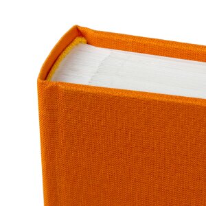 Album photo Goldbuch Bella Vista Sun Orange 30x31 cm toile avec protection pergamin