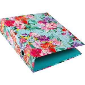 Classeur Velvet Bloom Goldbuch – Élégance dorée & mécanique à levier