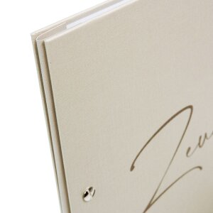 Mappe de relevés Goldbuch, style élégant, crème 24x31 cm