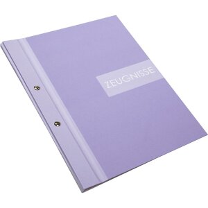 Mappe de classement pour attestations Goldbuch Zweiklang flieder 24x31 cm