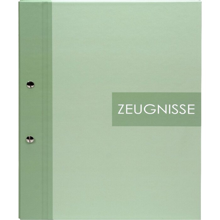 Mappe de relevés Goldbuch Zweiklang matcha 24x31 cm