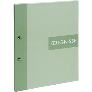 Mappe de relevés Goldbuch Zweiklang matcha 24x31 cm