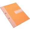 Mappe de reconnaissance Goldbuch Zweiklang papaya 24x31 cm