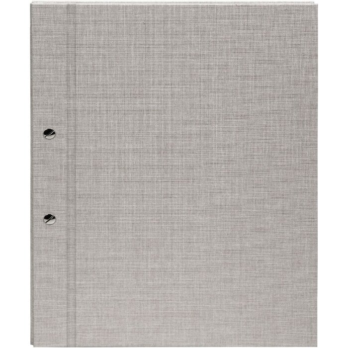 Mappe de certification Goldbuch Summertime gris 24x31 cm