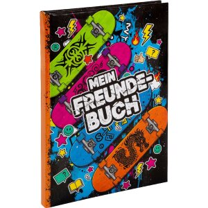 Album damitié Goldbuch Skateboards – DIN A5, 88 pages illustrées