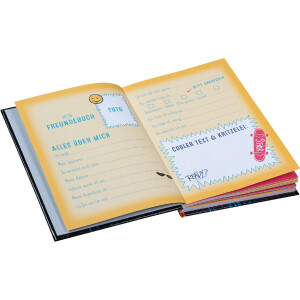 Album damitié Goldbuch Skateboards – DIN A5, 88 pages illustrées