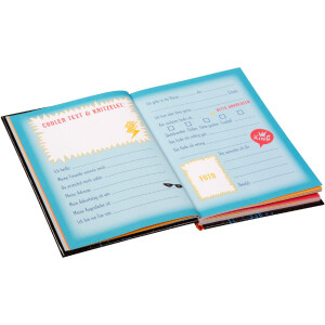 Album damitié Goldbuch Skateboards – DIN A5, 88 pages illustrées