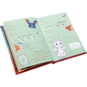 Album damitié Goldbuch Drachenfreund 15x21 cm