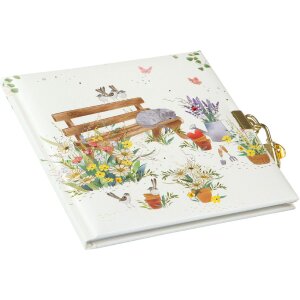 Journal Garden Calm Goldbuch – 16,5 x 16,5 cm, 96 pages, reliure dorée