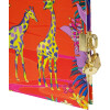 Carnet de voyage Goldbuch Wild Life Girafes, 16,5 x 16,5 cm, reliure dorée