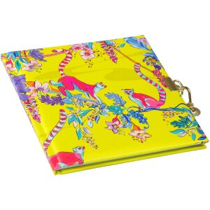 Journal Sauvage Lemures Goldbuch 16,5x16,5 cm doré ou argenté