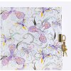 Journal Goldbuch Orchid Mood Blanc 16x16 cm, gravure dorée et loquet