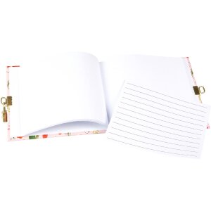 Journal Secret Garden rose Goldbuch 16,5 x 16,5 cm