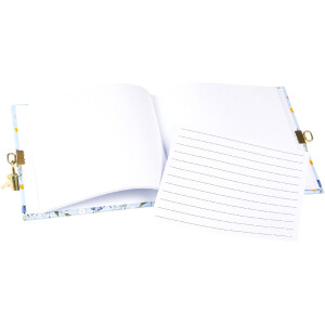 Carnet Secret Garden Blue Goldbuch 16,5 x 16,5 cm