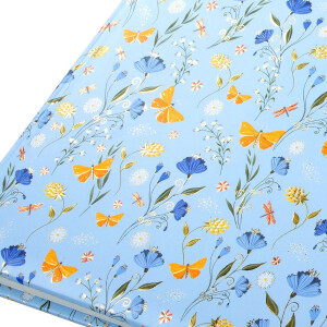 Carnet Secret Garden Blue Goldbuch 16,5 x 16,5 cm