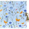 Carnet Secret Garden Blue Goldbuch 16,5 x 16,5 cm