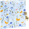 Carnet Secret Garden Blue Goldbuch 16,5 x 16,5 cm