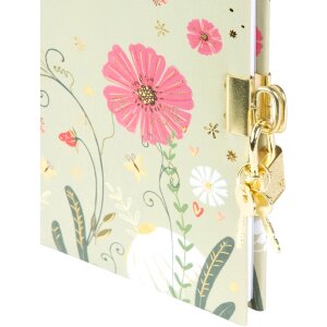 Carnet Secret Garden Time To Bloom - Goldbuch 16,5x16,5 cm