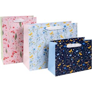 Sac-cadeau Secret Garden nuit bleu Goldbuch 18x10 cm