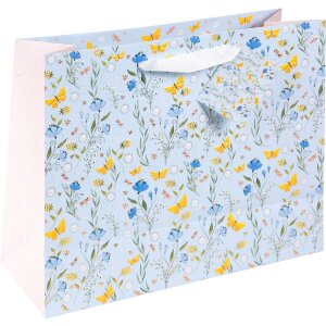 Sac-Cadeau Secret Garden Bleu Goldbuch
