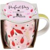 Tasse en porcelaine Secret Garden rose, Goldbuch