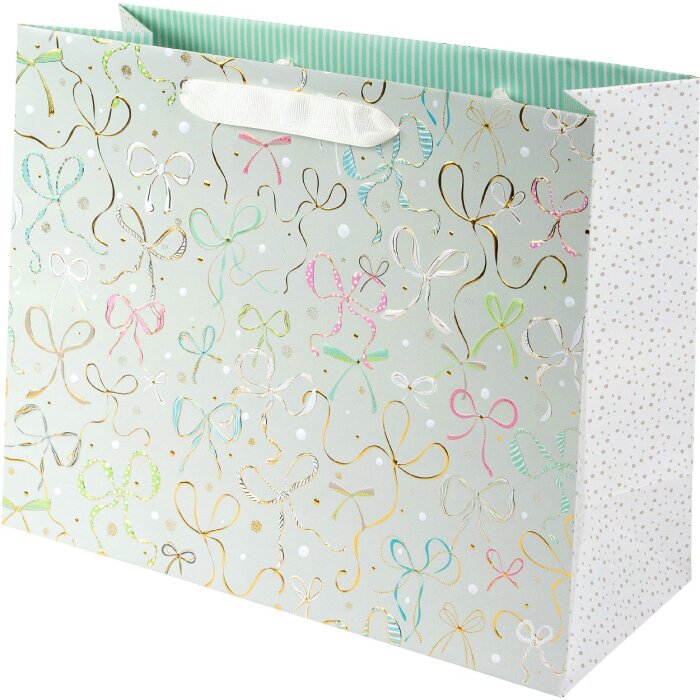 Sachet cadeau Goldbuch Ribboné taupe 27x13 cm