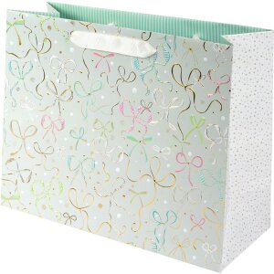 Sachet cadeau Goldbuch Ribboné taupe 27x13 cm