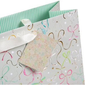 Sachet cadeau Goldbuch Ribboné taupe 27x13 cm