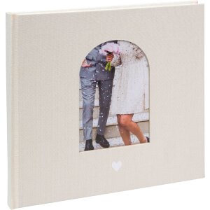 Livre dinvités Moment dâme Beige 24x22 cm