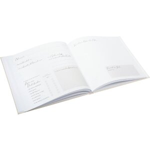 Livre dinvités Moment dâme Beige 24x22 cm