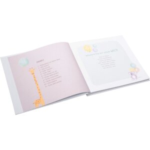 Goldbuch Babytagebuch Hoch hinaus! 24x22 cm, 100 illustrierte Seiten