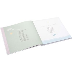 Goldbuch Babytagebuch Little Splash 24x22 cm, 100 illustrierte Seiten