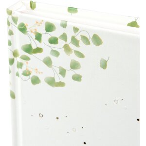 Cahier Goldbuch Garden Calm 15x22 cm, 200 pages, reliure à fil, finitions dorées