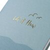 Notebook Goldbuch let if flow 15x22 cm – 200 pages, reliure dorée